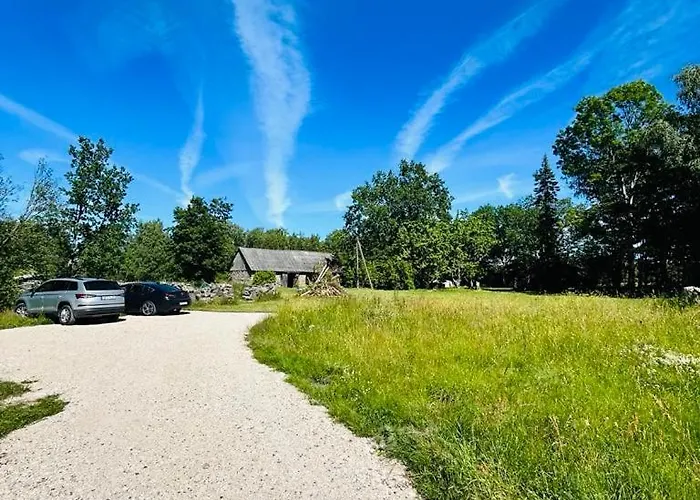 Lüks kamp alanı Trummi Glaemping Ja Korstnata Saun *